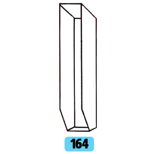 Container 500x100x110 - Lot de 10