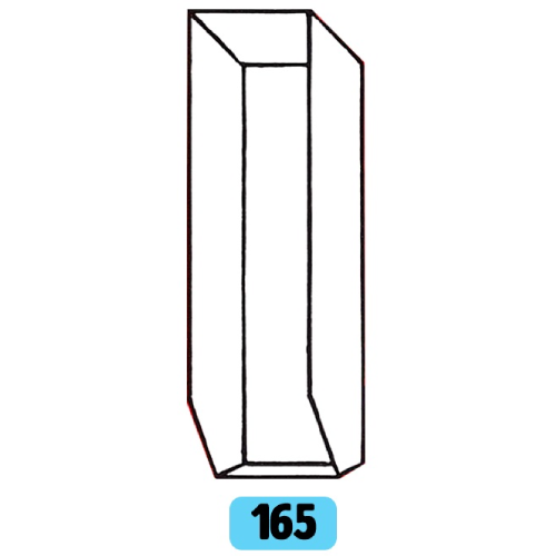 Container 500x150x110 - Lot de 10